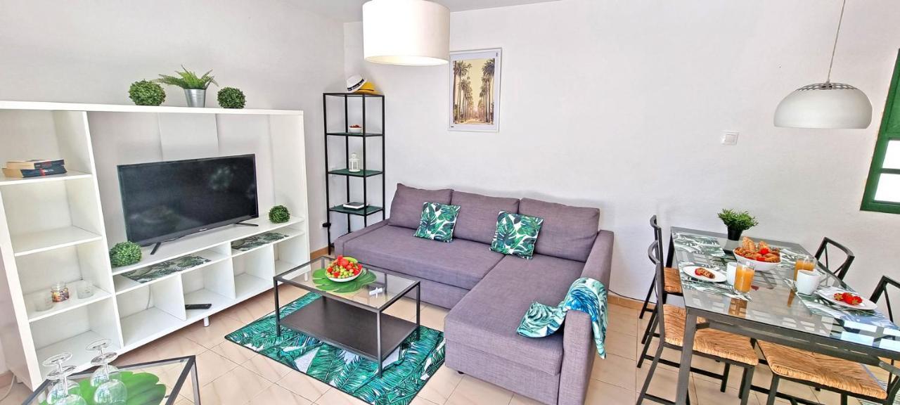 Ferienwohnung Palm Garden - Costa Calma - Pool - Glasfaserinternet エクステリア 写真