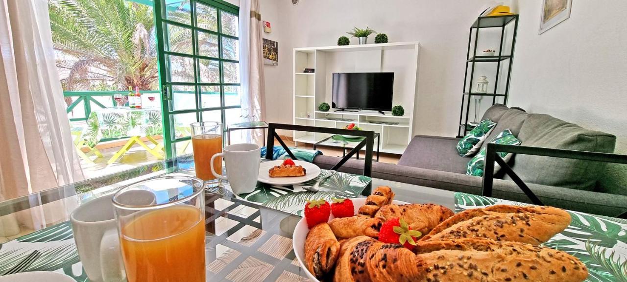 Ferienwohnung Palm Garden - Costa Calma - Pool - Glasfaserinternet エクステリア 写真