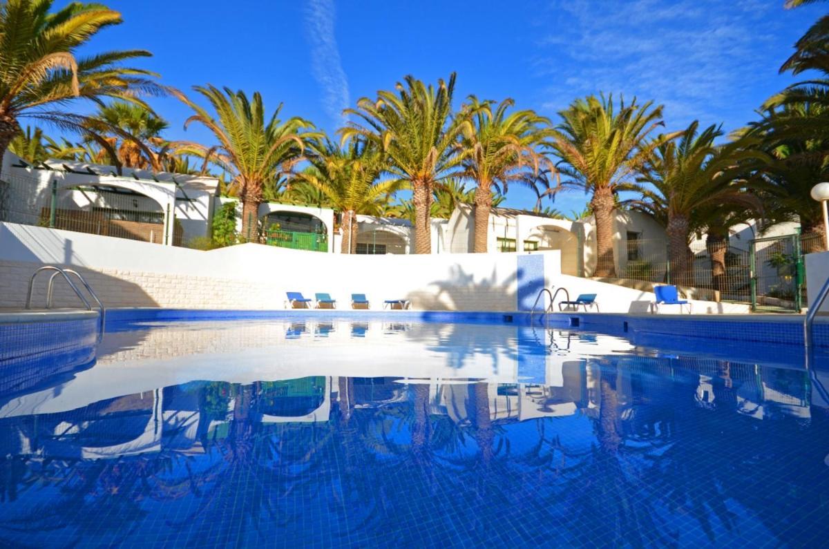 Ferienwohnung Palm Garden - Costa Calma - Pool - Glasfaserinternet エクステリア 写真